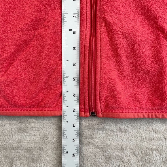 Patagonia Aravis Jacket in Poppy Fields Women Medium Fleece Full Zip GorpCore - Picture 9 of 10